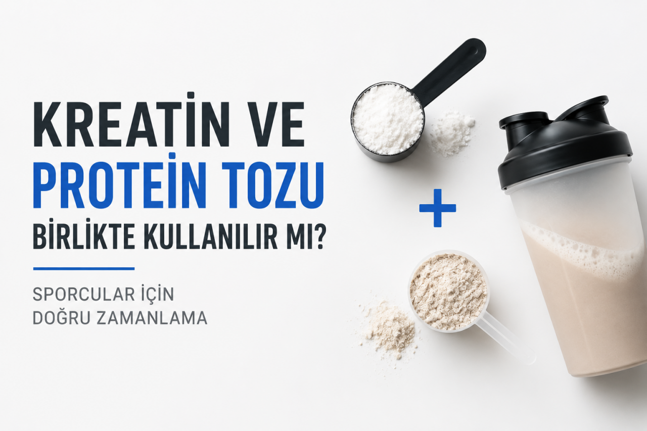 Kreatin ve Protein Tozu Birlikte Kullanılır Mı? Sporcular İçin Doğru Zamanlama