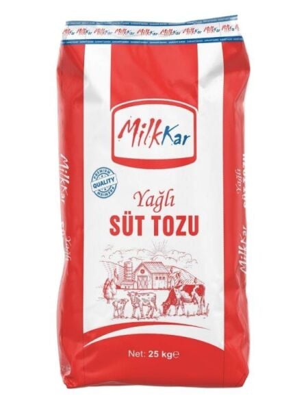 Milkkar Yağlı Süt Tozu