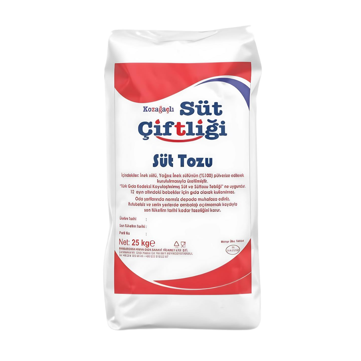 Süt Çiftliği Yağsız Süt Tozu 25 KG