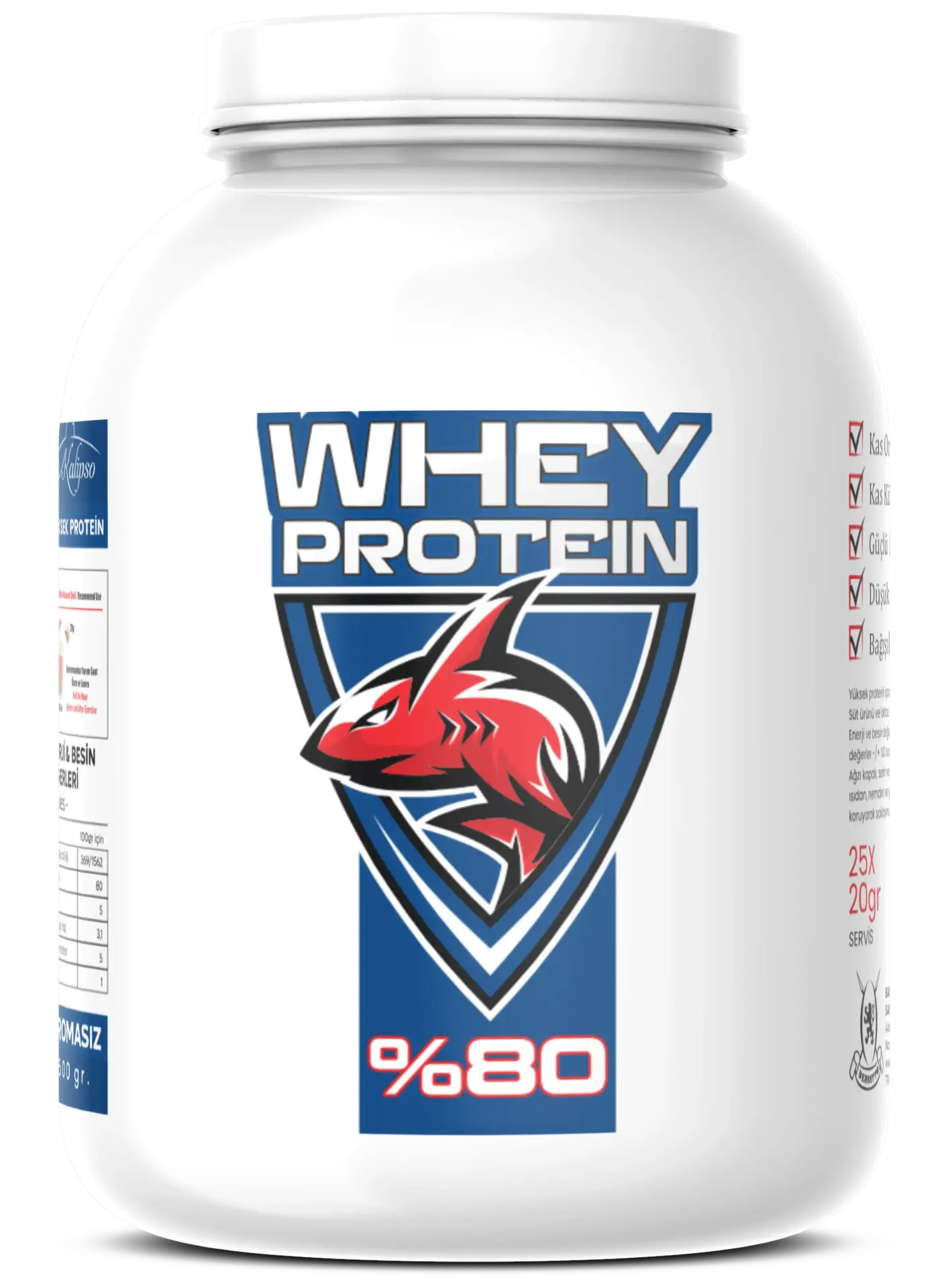 WHEY PROTEİN %80 (AROMALI)