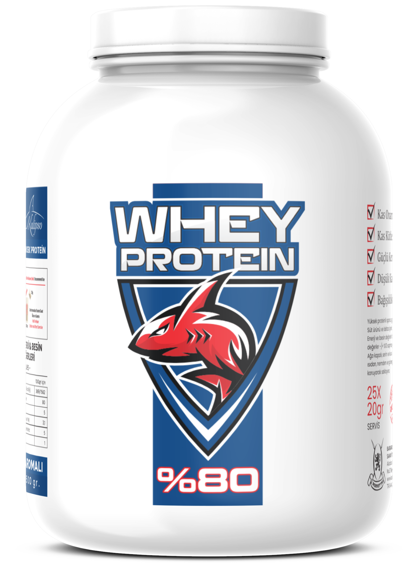 WHEY PROTEİN %80 (AROMALI)